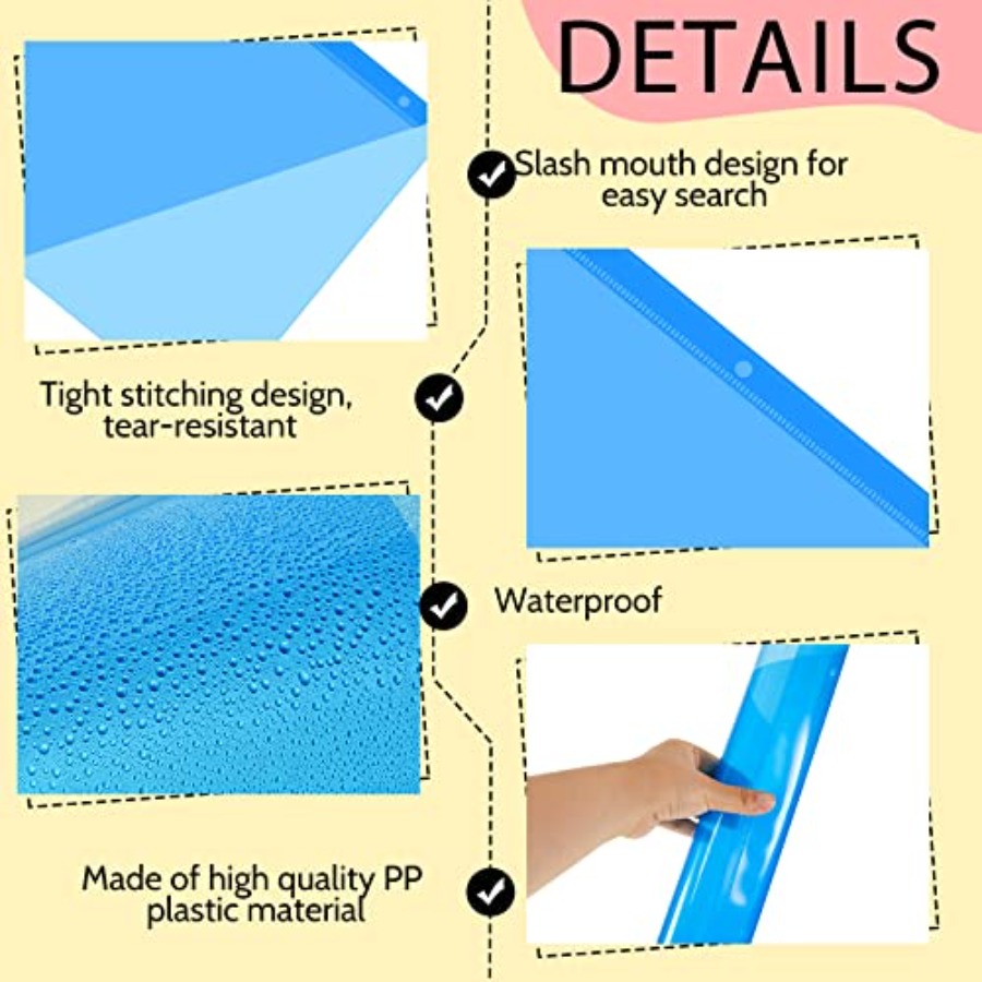 5 Pack Binder Pockets 3 Hole P - Paper Punch 3 Hole recension och pris