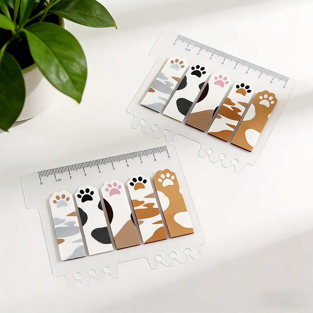 Cute Cat Paw PET Index Tabs, T - Index Tab Divider recension och pris