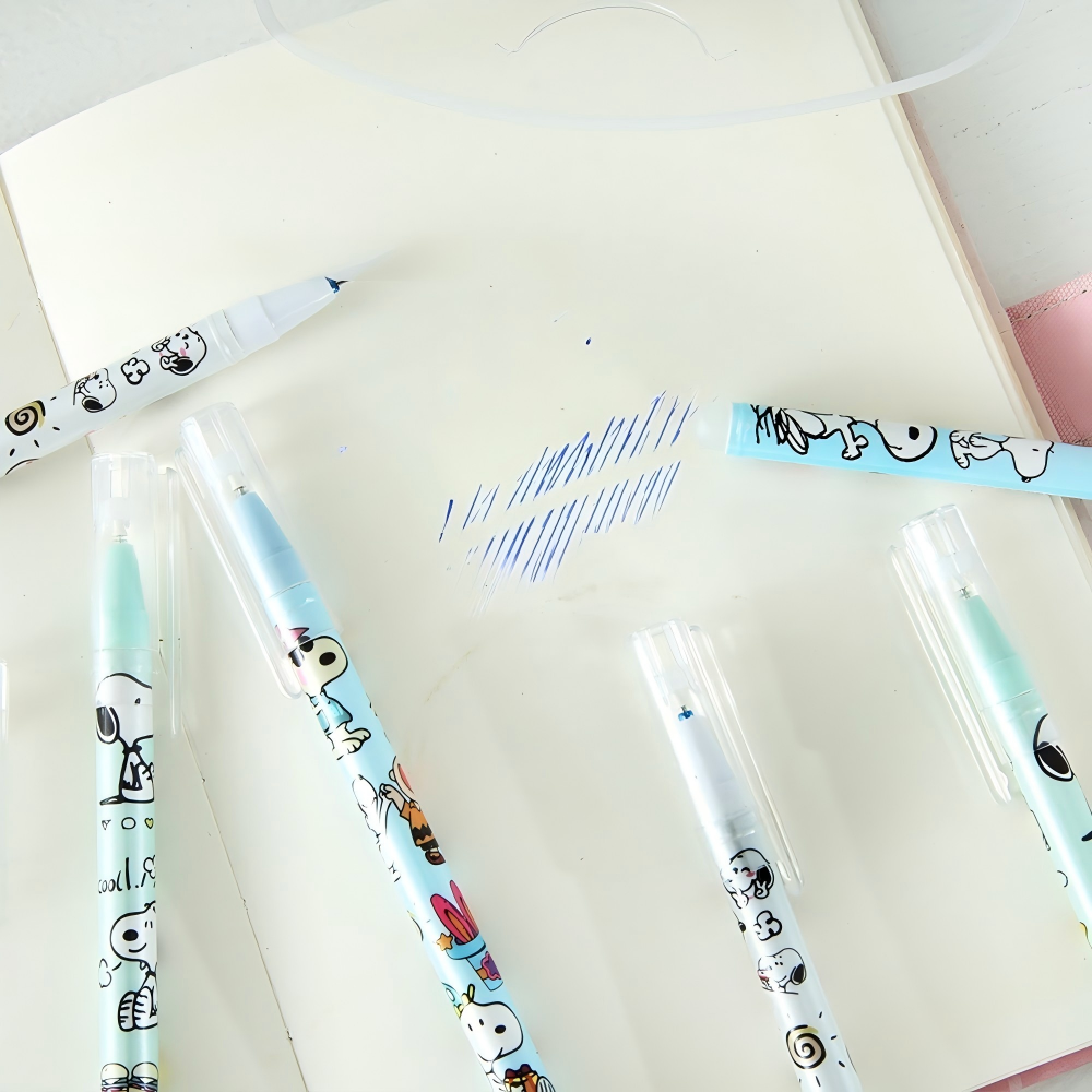 12pcs Snoopy Premium Erasable  - Stationery Office recension och pris