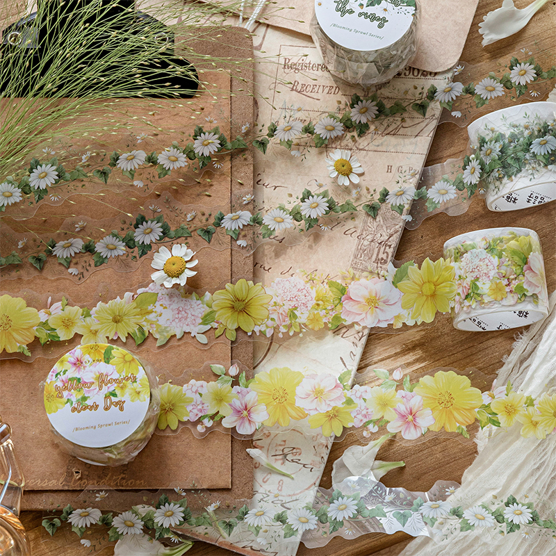 Floral Aesthetic Washi Tape Se - Ideal Stationery & Office Supply recension och pris