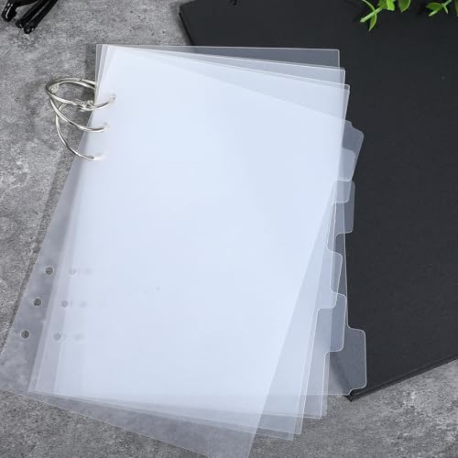 6 Pcs A5 Binder Dividers, 6 Ho - Index Tab Divider recension och pris
