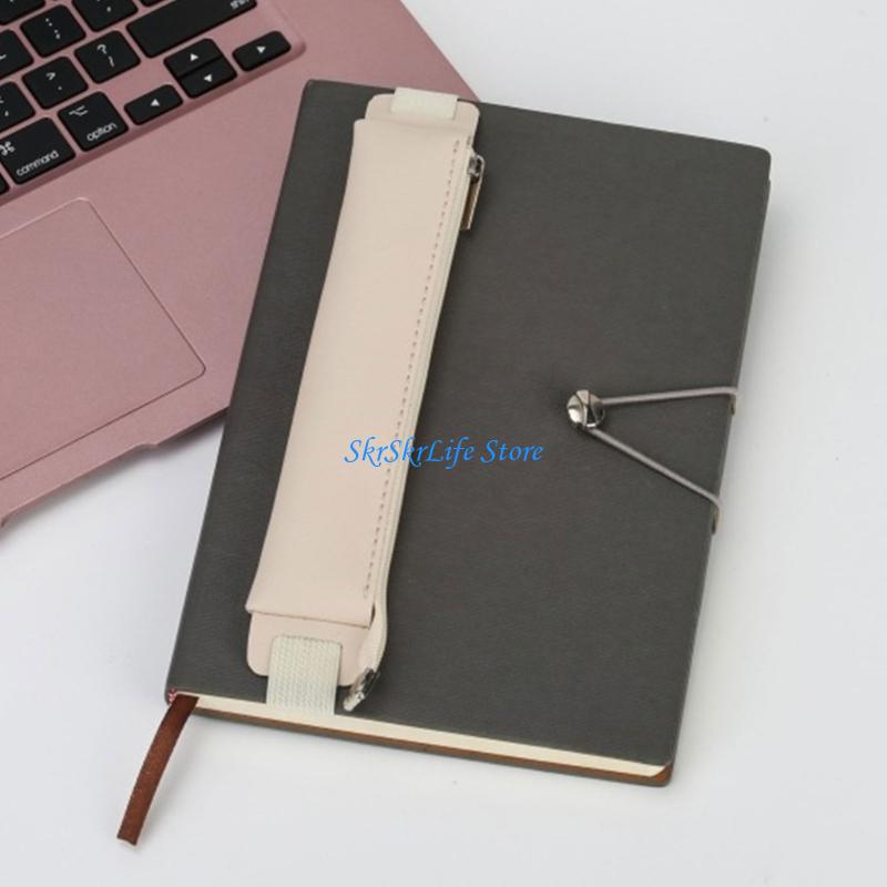 E65E Elastic Leather Pencil Ca - Journal Leather Hardcover recension och pris