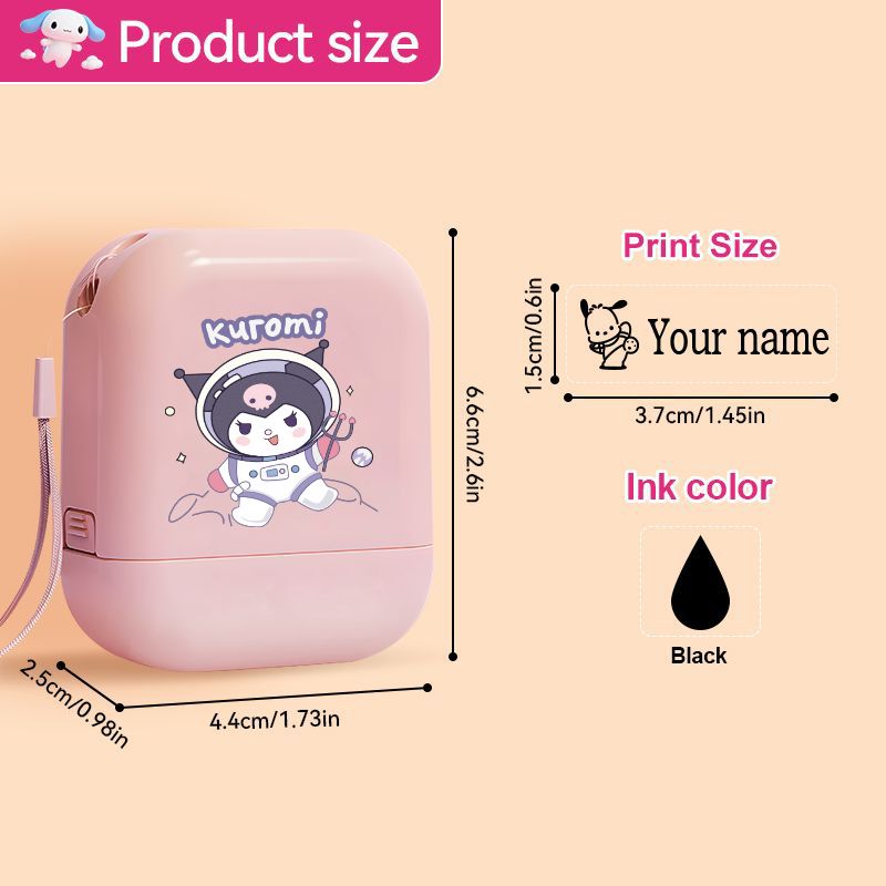 Sanrio DIY Custom Name Stamp-C - Ideal Stationery & Office Supply recension och pris
