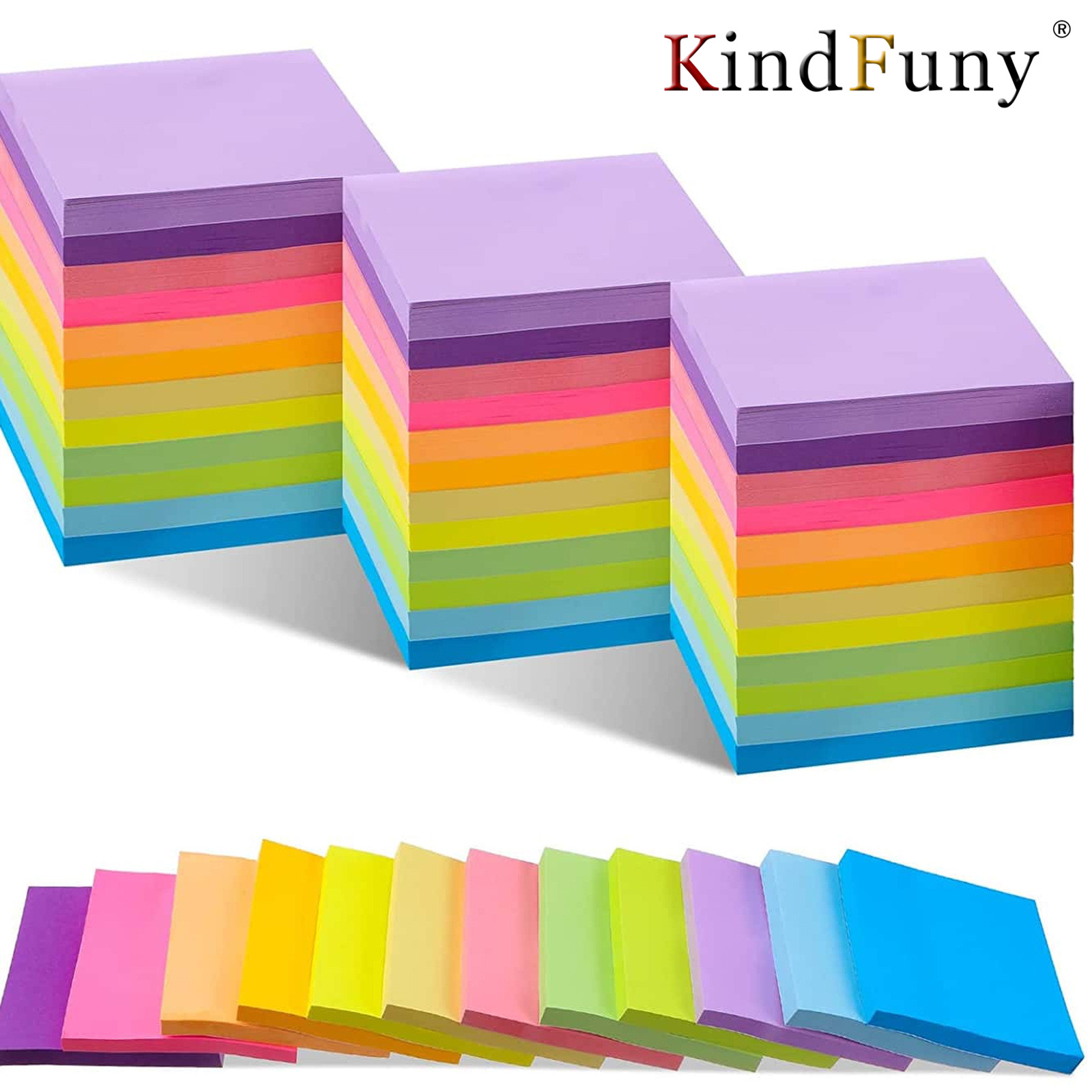 6 Pcs Fluorescent color 3*3inc - Graph Paper Pad recension och pris