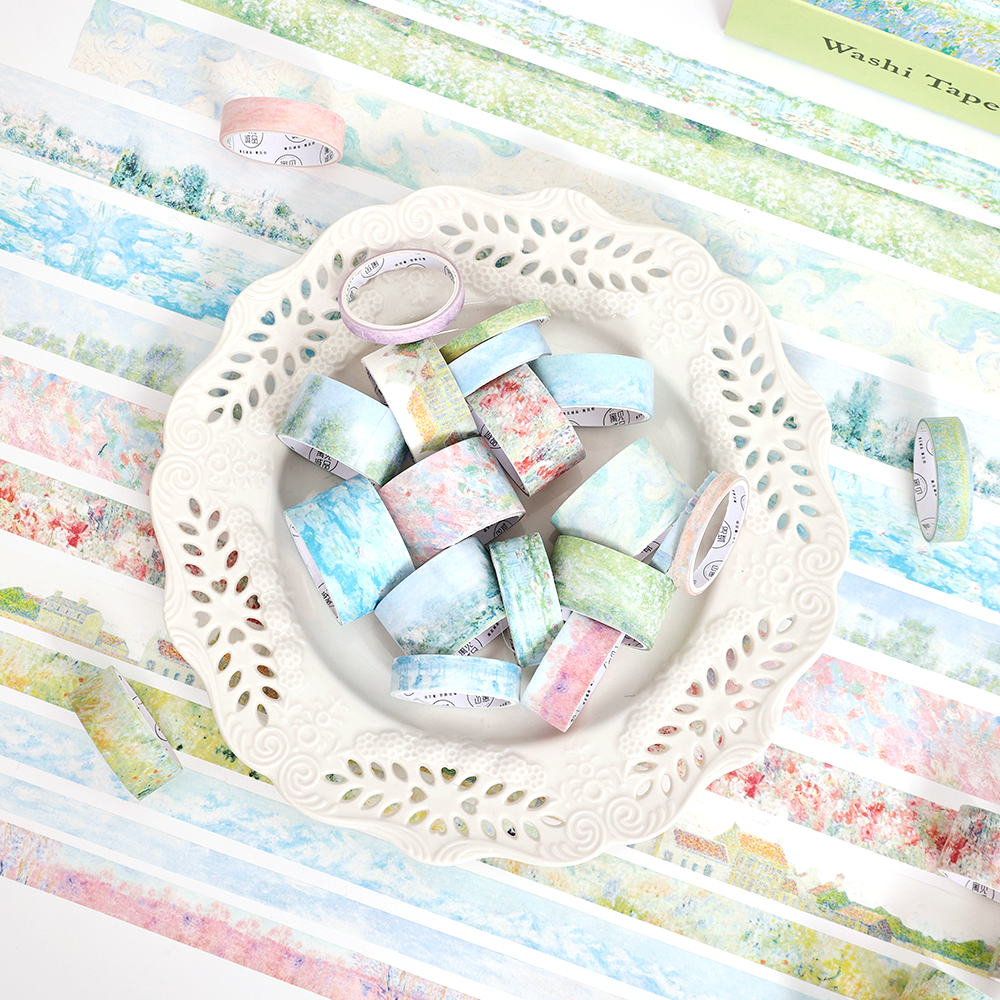 20 Rolls Vintage Garden Washi  - Washi Tape Set recension och pris